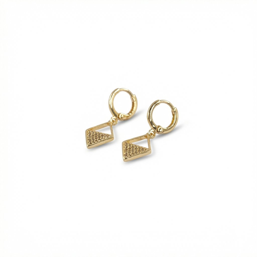 [HO-065] Hoop Chapa de oro 18K · HO-065