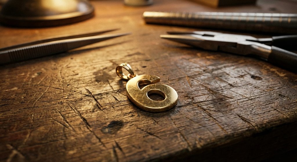 [LET-6] Insumo Letra/Número: 6