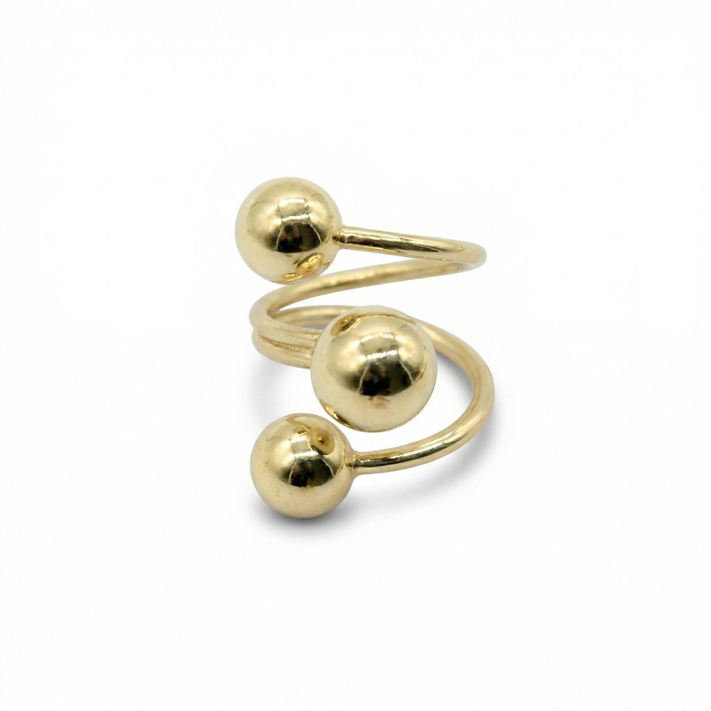 [AN-1007] Anillo Chapa de oro 18K · AN-1007