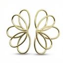 Arete Chapa de oro 18K · AR-770