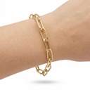Pulsera Chapa de oro 18K · PUL-115