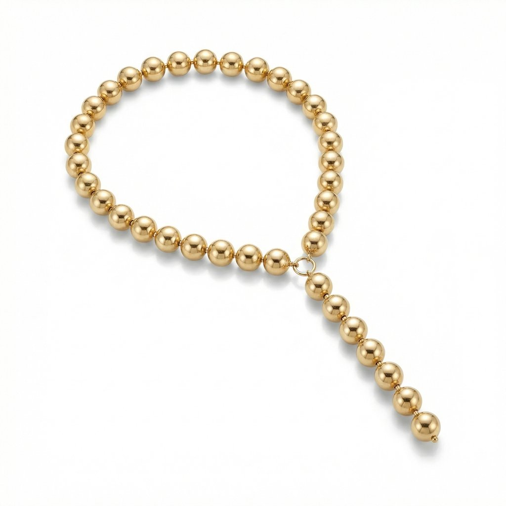 [C-040] Collar Chapa de oro 18K · C-040