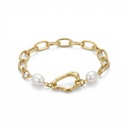 Pulsera Chapa de oro 18K · PUL-114