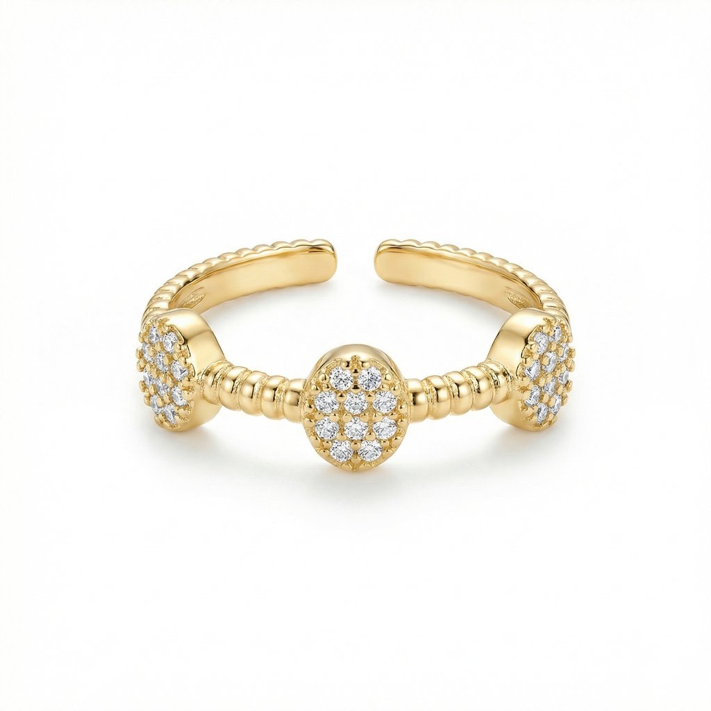 [AN-984] Anillo Chapa de oro 18K · AN-984