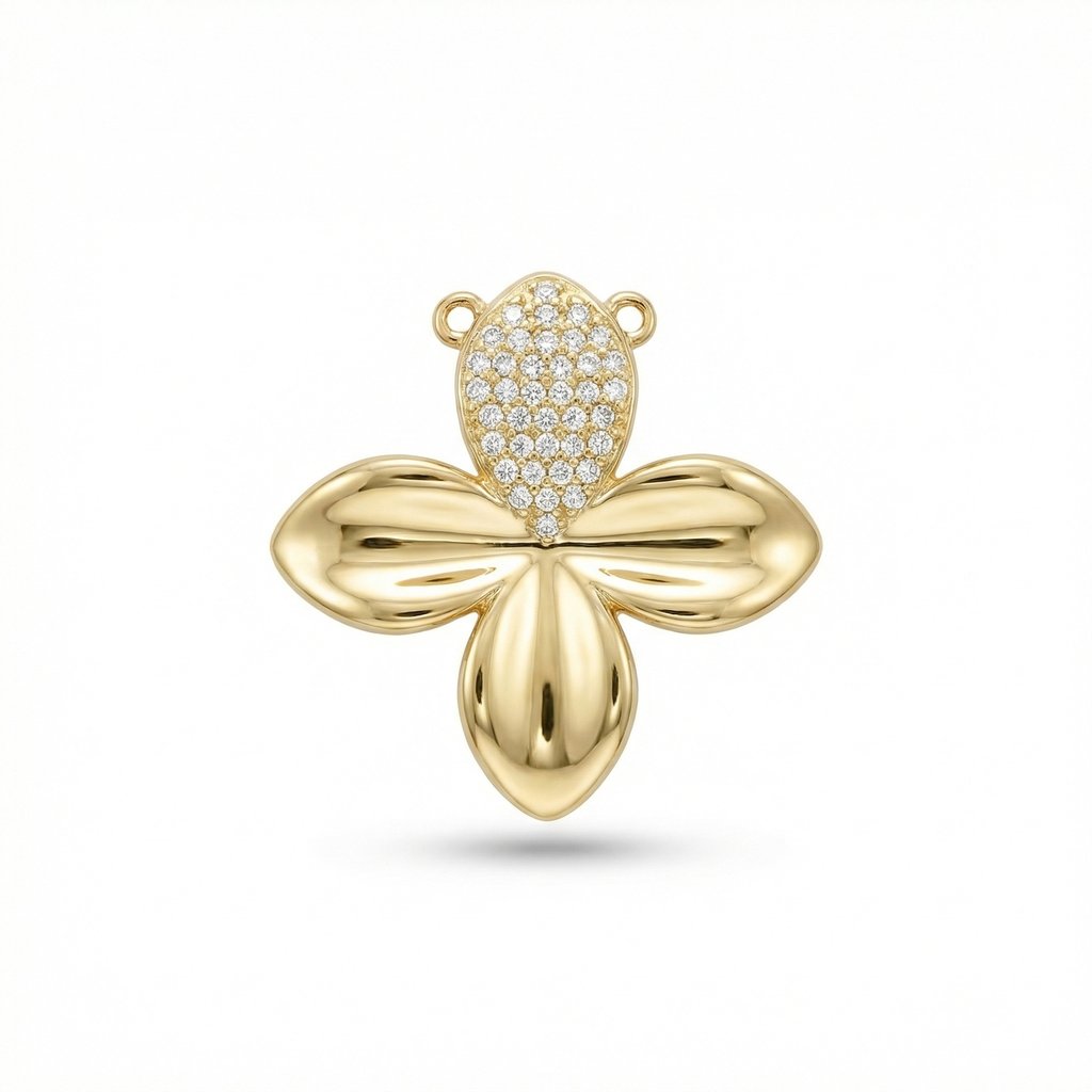 [DI-341] Dije Chapa de oro 18K · DI-341