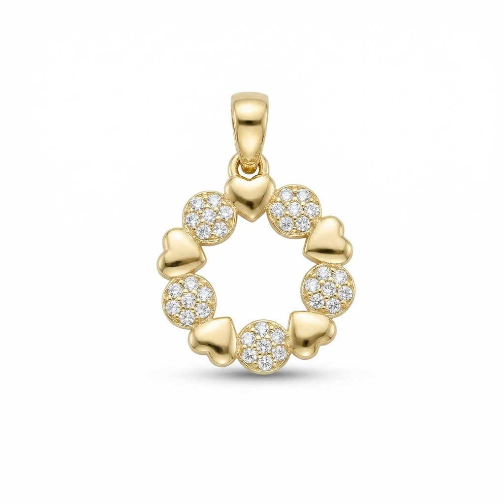 [DI-348] Dije Chapa de oro 18K · DI-348