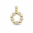 Dije Chapa de oro 18K · DI-348