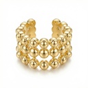 Earcuff Chapa de oro 18K · EAR-032