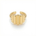 Earcuff Chapa de oro 18K · EAR-034