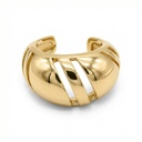 Earcuff Chapa de oro 18K · EAR-037
