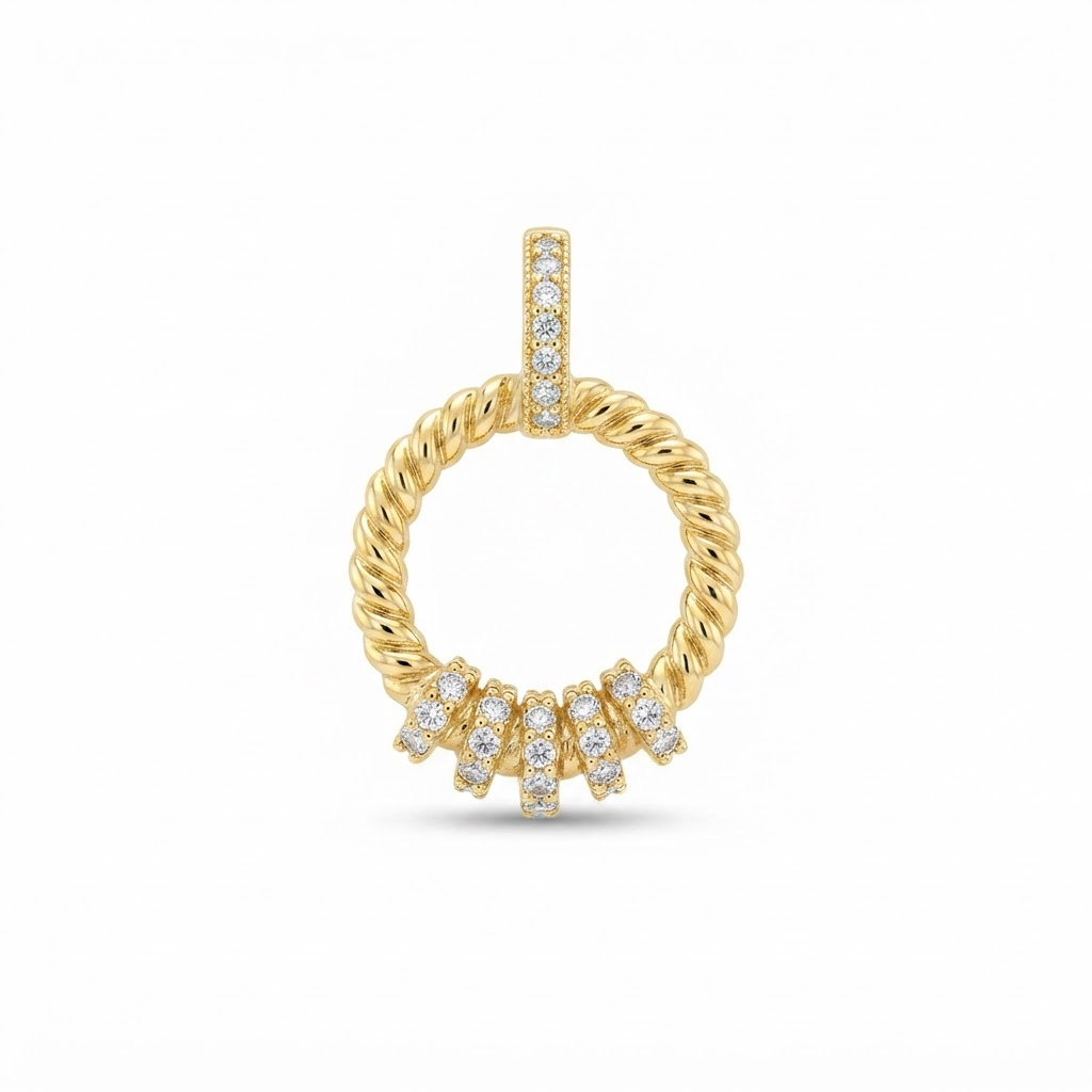 [DI-336] Dije Chapa de oro 18K · DI-336