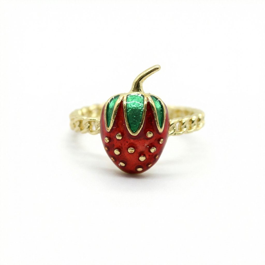 [AN-962] Anillo Chapa de oro 18K · AN-962