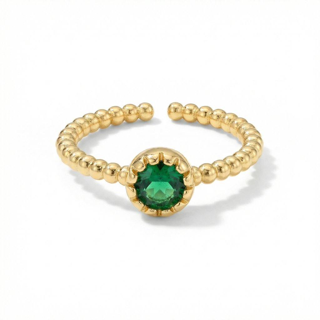 [AN-961] Anillo Chapa de oro 18K · AN-961