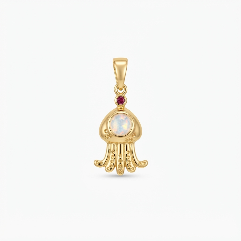 [DI-320] Dije Chapa de oro 18K · DI-320