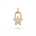 Dije Chapa de oro 18K · DI-330