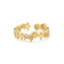 Anillo Chapa de oro 18K · AN-892