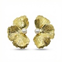 Arete Chapa de oro 18K · AR-643