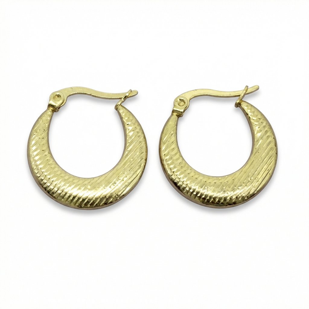 [A-302] Arracada Acero inoxidable 304 · A-302